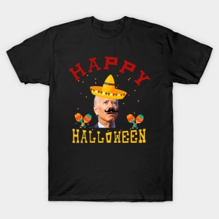 Funny cinco de mayo 2022 quote biden happy halloween cinco de mayo T-Shirt